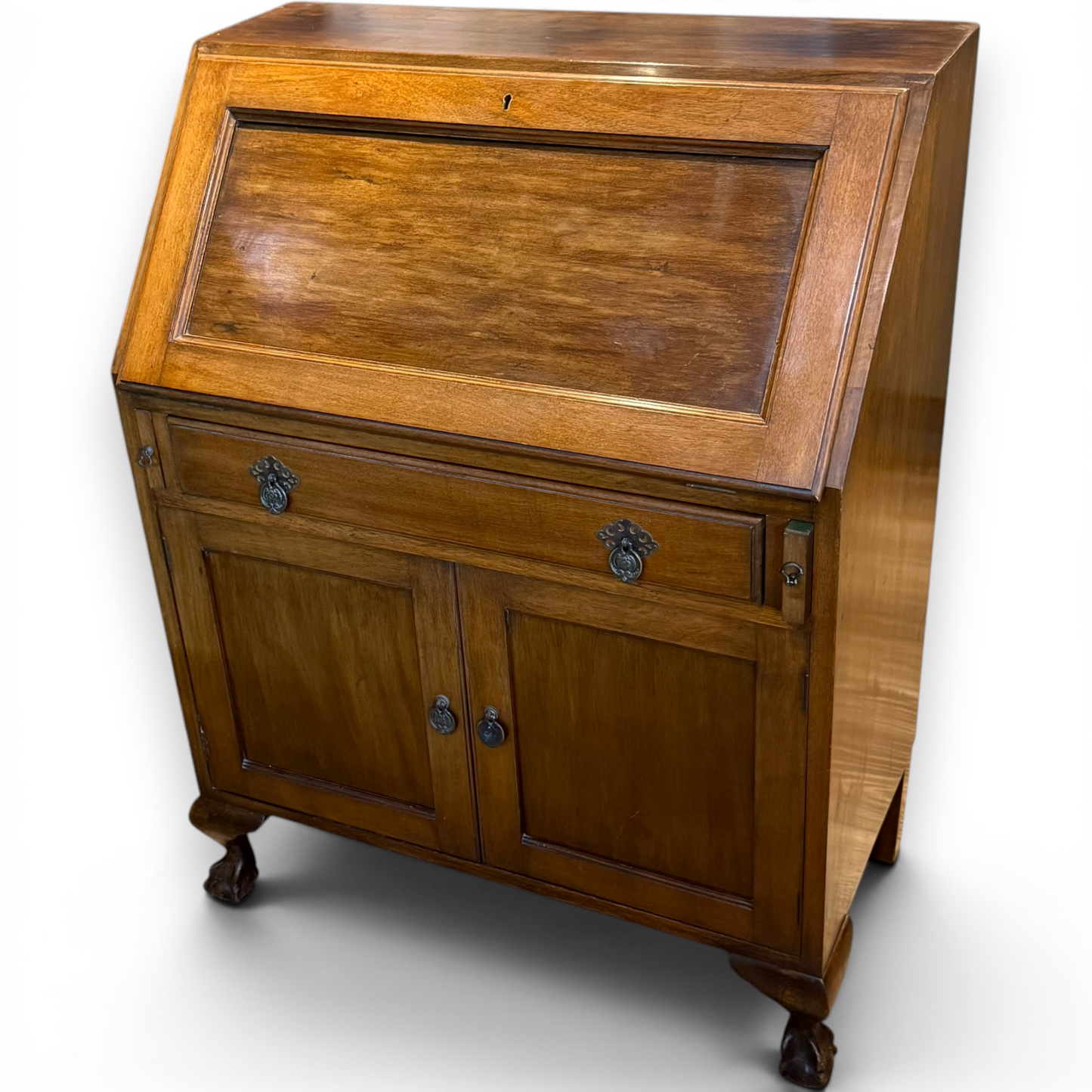 Antique Edwardian Mahogany Bureau