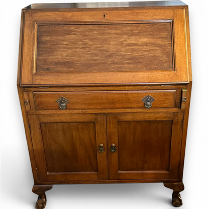 Antique Edwardian Mahogany Bureau