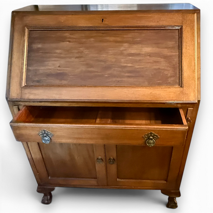 Antique Edwardian Mahogany Bureau