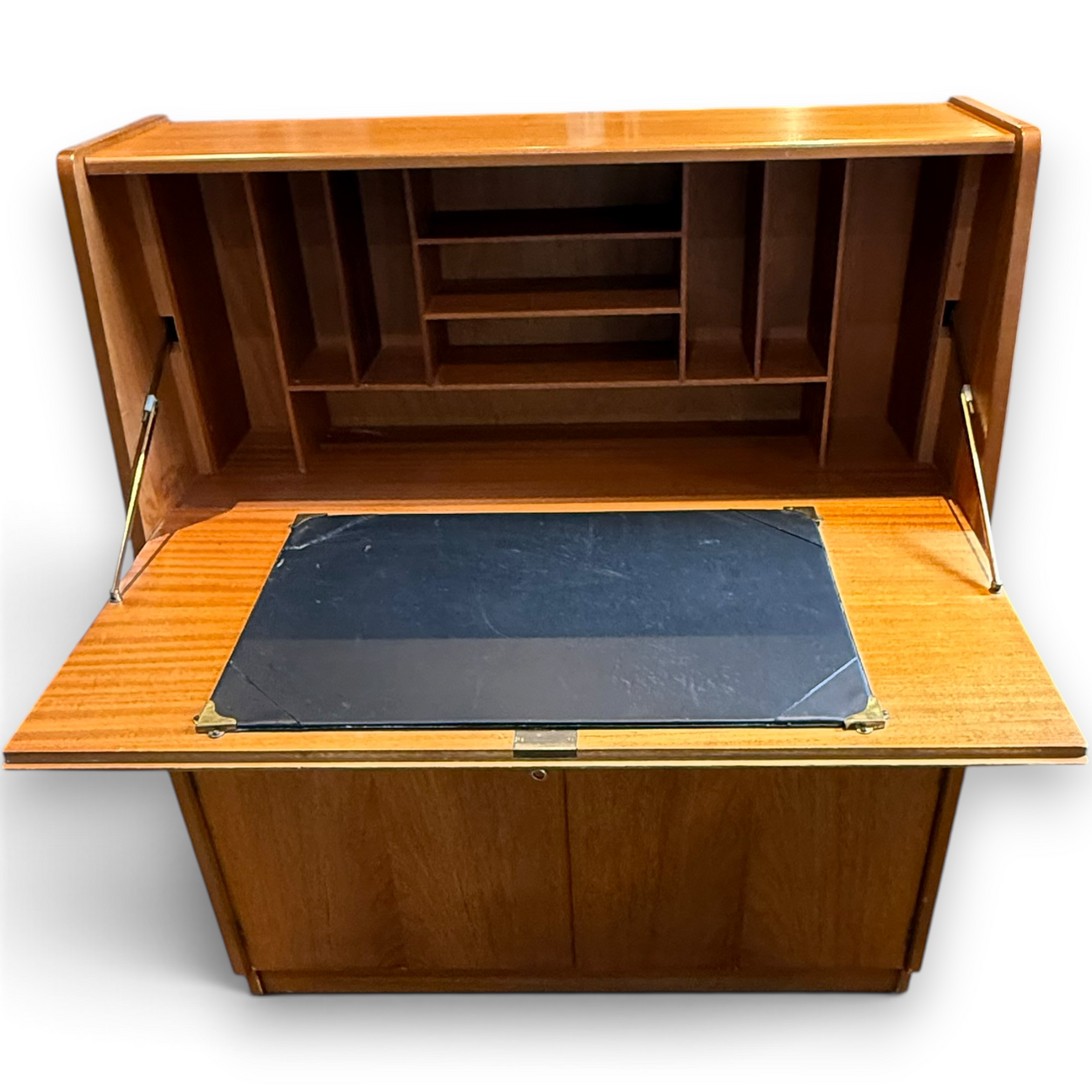Vintage Remploy Mid Century Bureau Writing Cabinet