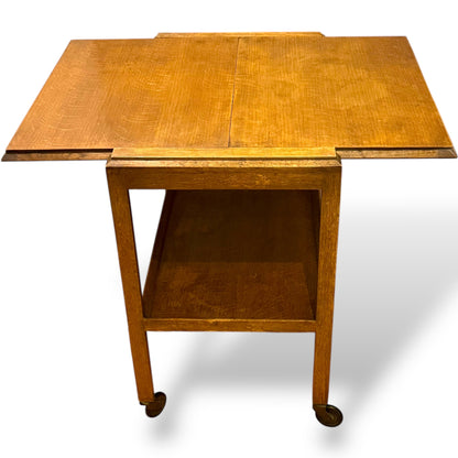 Mid Century Folding Tea & Hostess Trolley