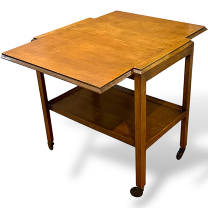 Mid Century Folding Tea & Hostess Trolley