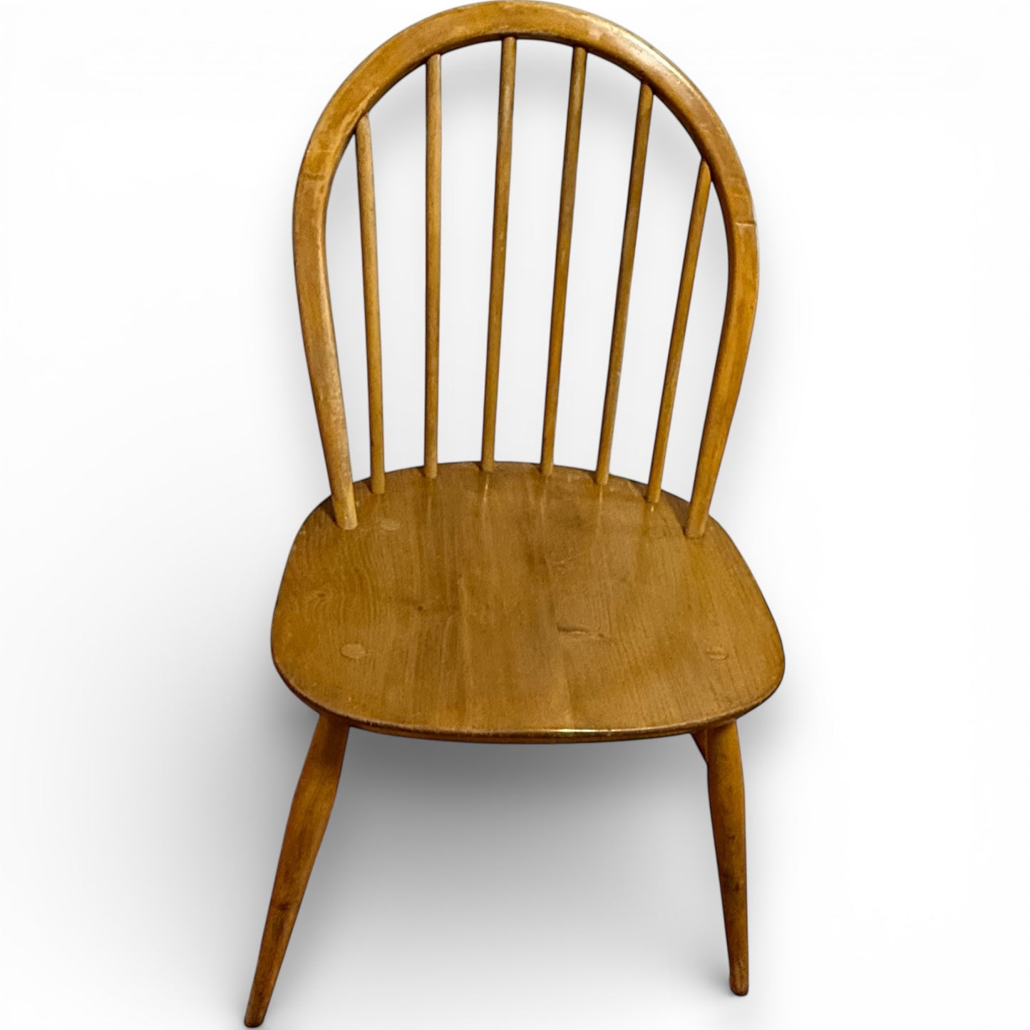Vintage Ercol Blonde Windsor Hoop Back Chair