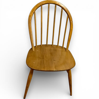 Vintage Ercol Blonde Windsor Hoop Back Chair
