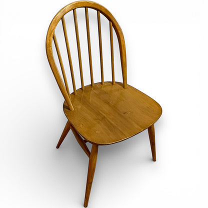 Vintage Ercol Blonde Windsor Hoop Back Chair