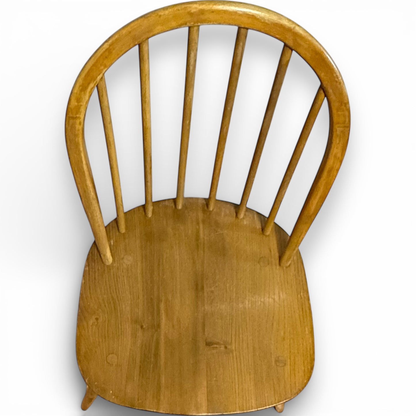 Vintage Ercol Blonde Windsor Hoop Back Chair