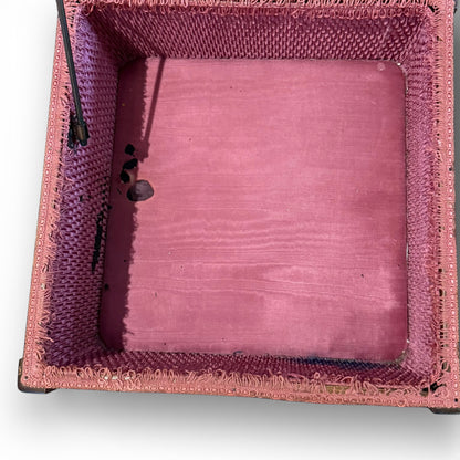 Vintage Queen Anne Style Sewing Cabinet with Cabriole Legs