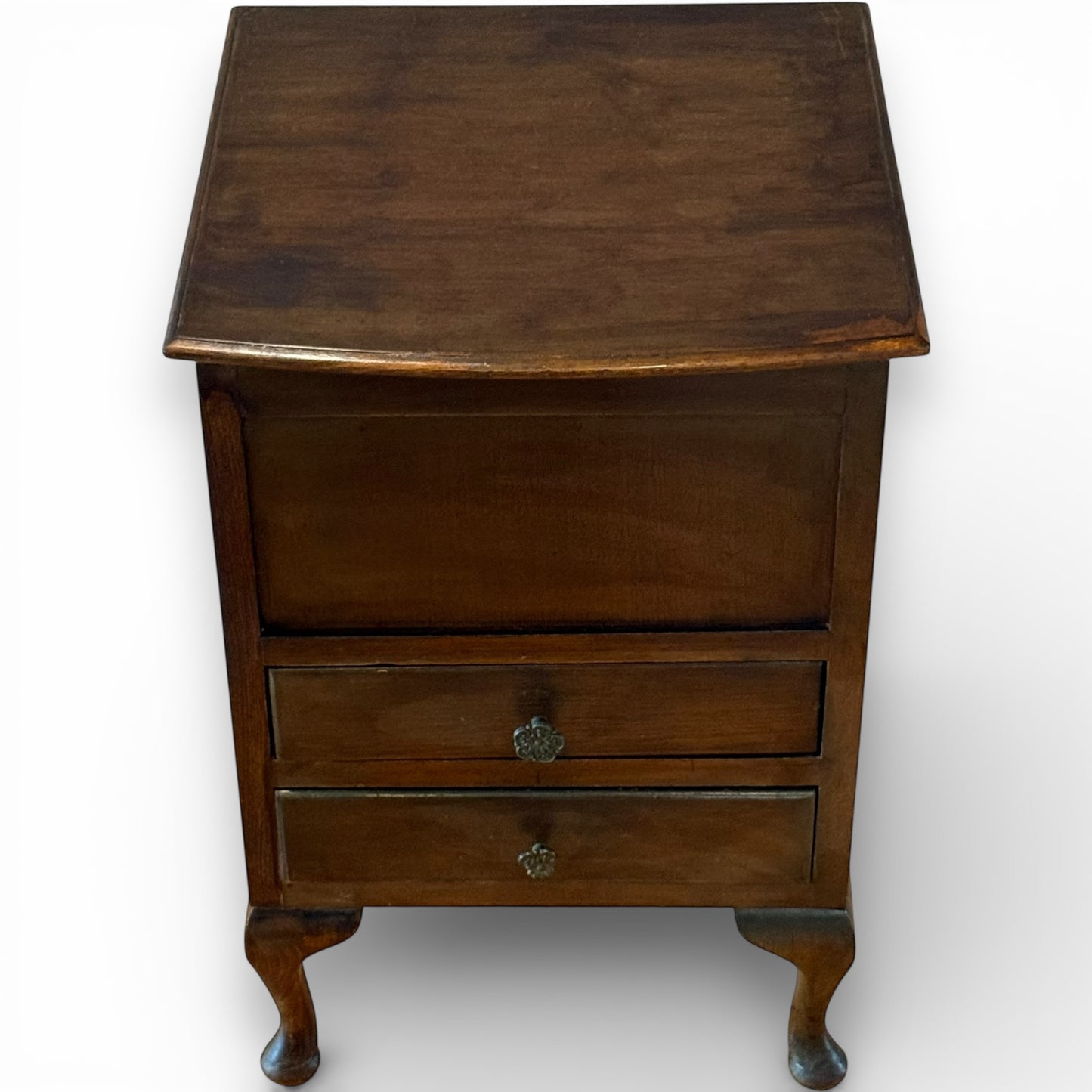 Early 20th Century Mahogany Sewing Cabinet in the Georgian Style