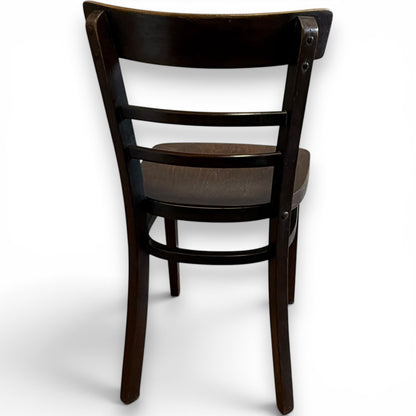 Set Of 5 Vintage Czechoslovakian Bentwood Bistro Cafe Chairs