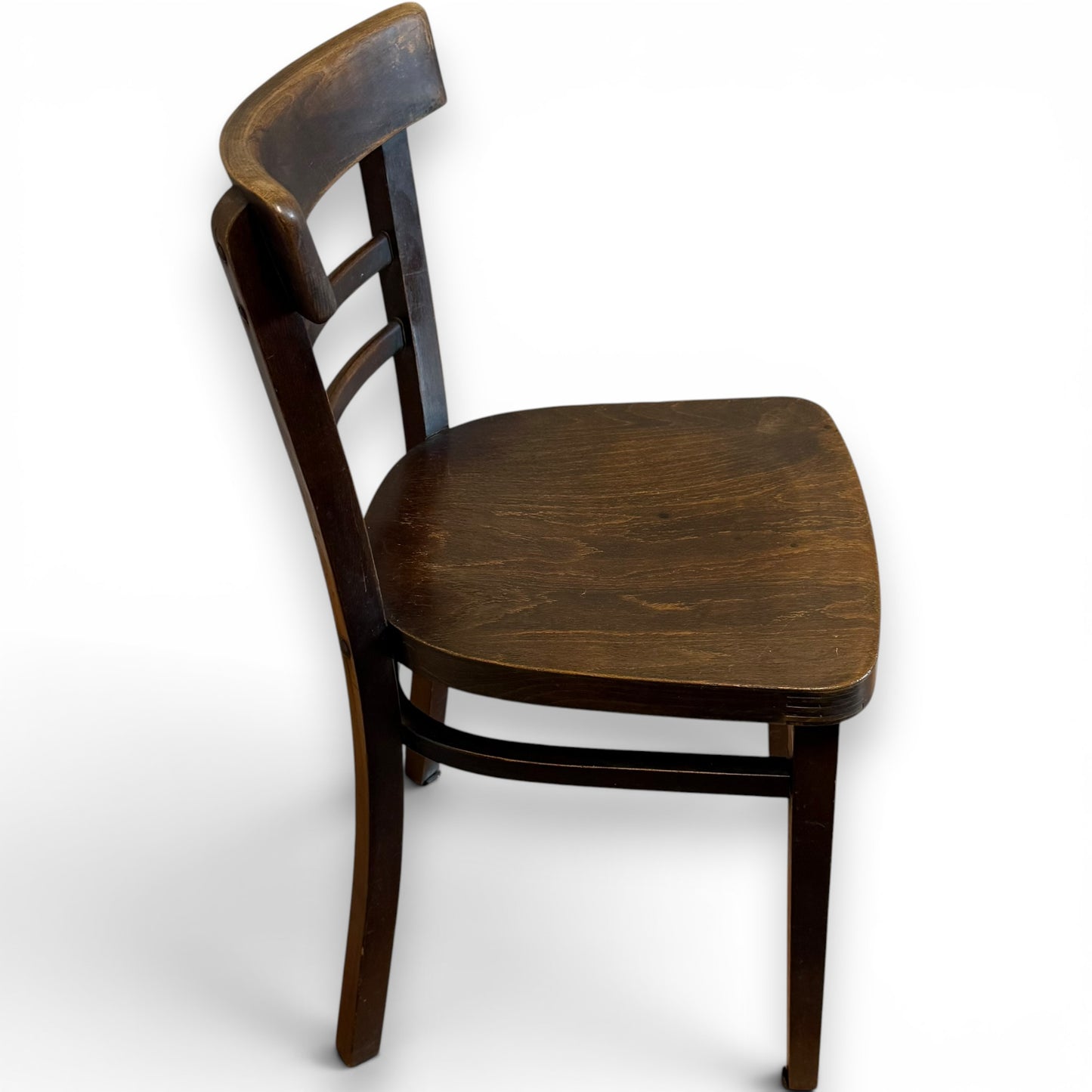 Set Of 5 Vintage Czechoslovakian Bentwood Bistro Cafe Chairs