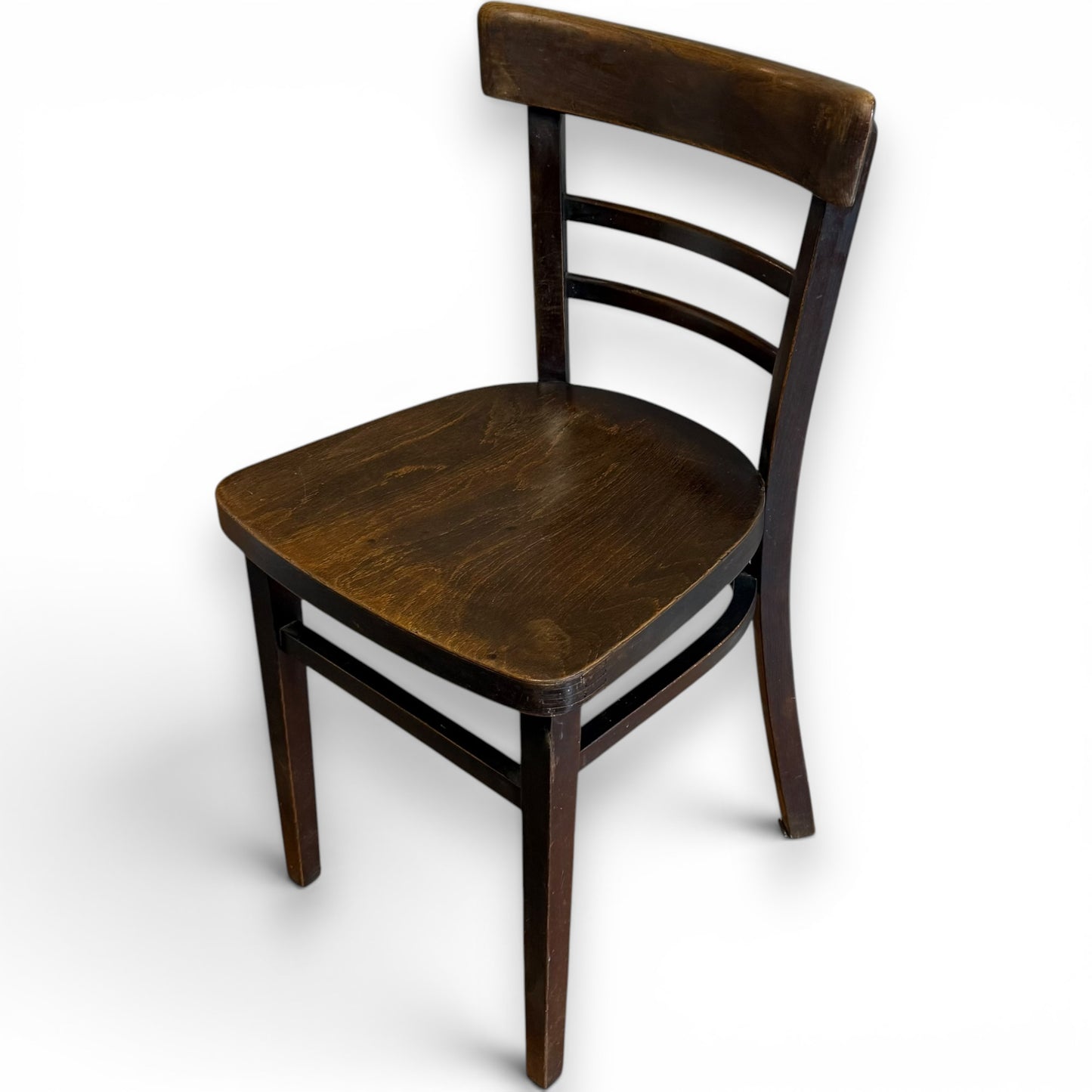 Set Of 5 Vintage Czechoslovakian Bentwood Bistro Cafe Chairs