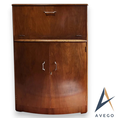 Vintage Turnidge of London Teak Drinks Cabinet Cocktail Cabinet