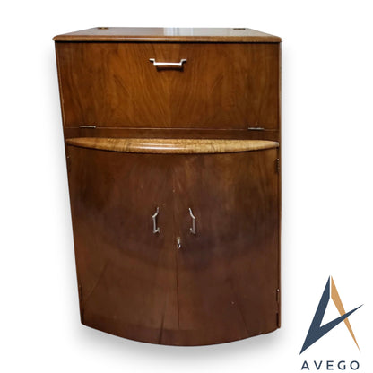 Vintage Turnidge of London Teak Drinks Cabinet Cocktail Cabinet