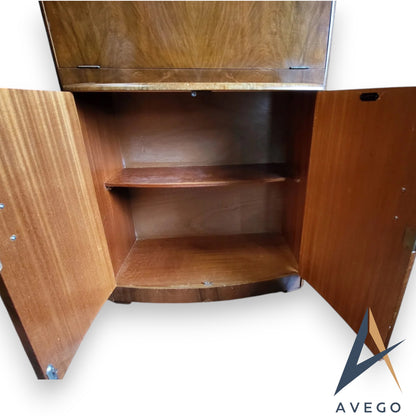 Vintage Turnidge of London Teak Drinks Cabinet Cocktail Cabinet