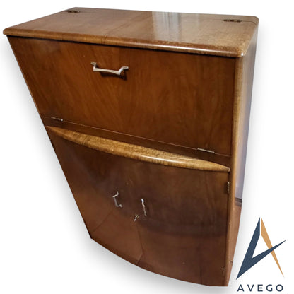 Vintage Turnidge of London Teak Drinks Cabinet Cocktail Cabinet