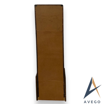 Art Deco Burr Walnut Longcase Grandfather Clock converted