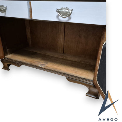 Antique Edwardian Marble Topped Washstand by Wadham and Sons Ltd