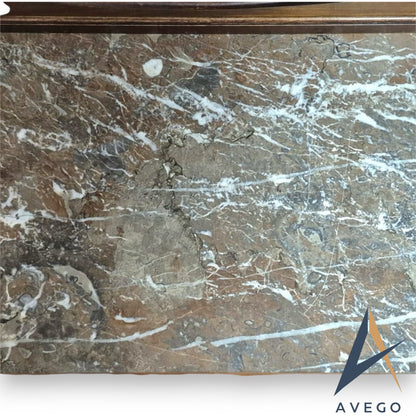 Antique Edwardian Marble Topped Washstand by Wadham and Sons Ltd