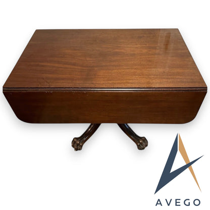 Antique 19th Century Mahogany Drop Leaf Pembroke Breakfast Table