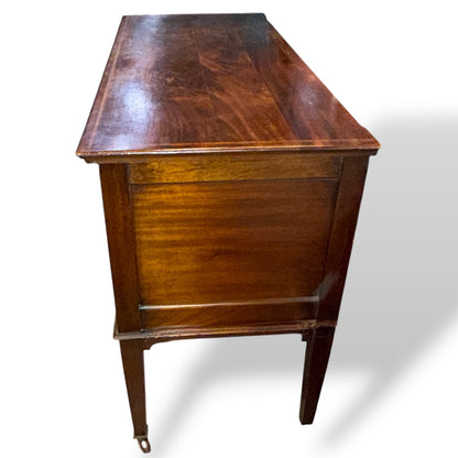 Edwardian Inlaid Mahogany Chest Of Drawers