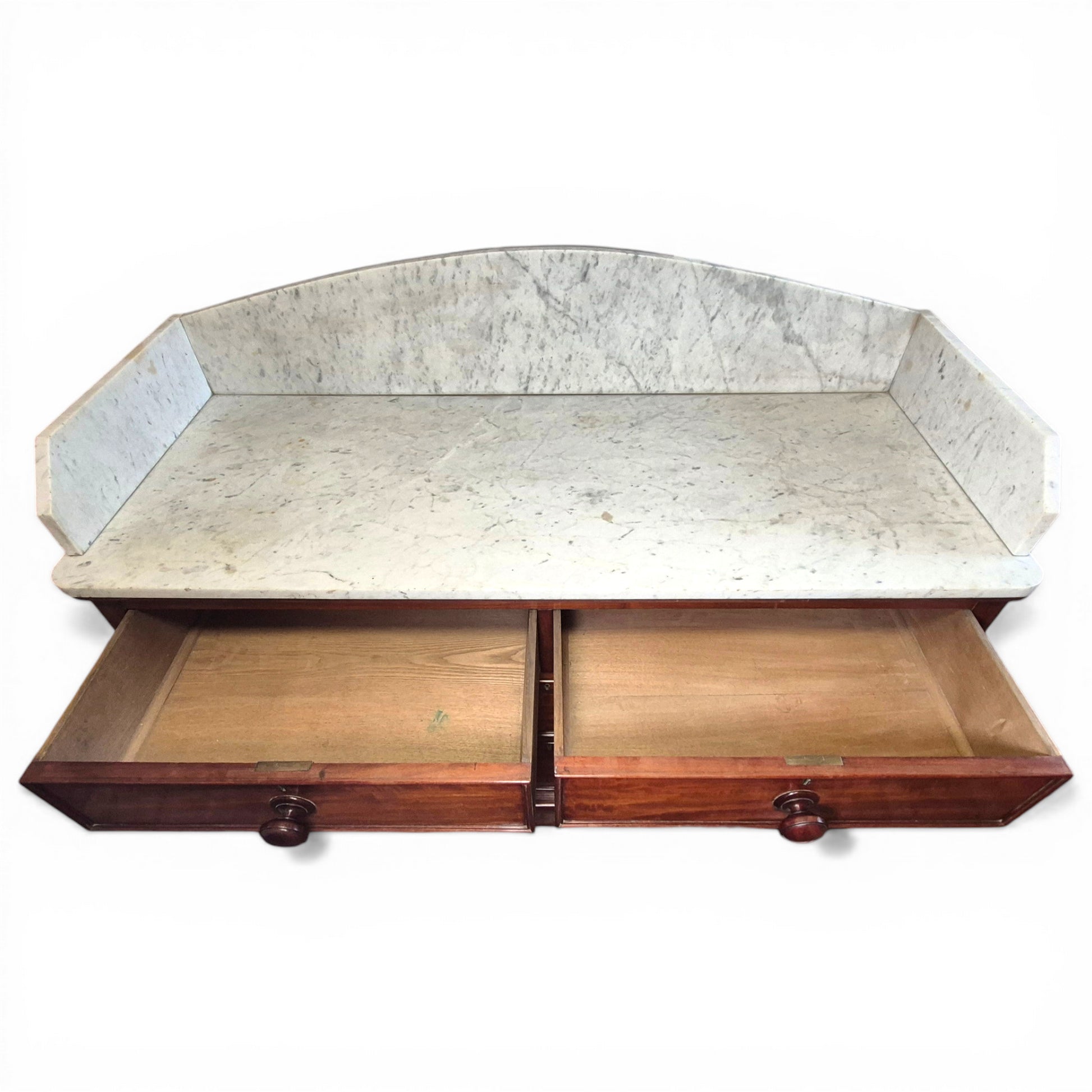 antique sideboard marble top kitchen unit interior storage