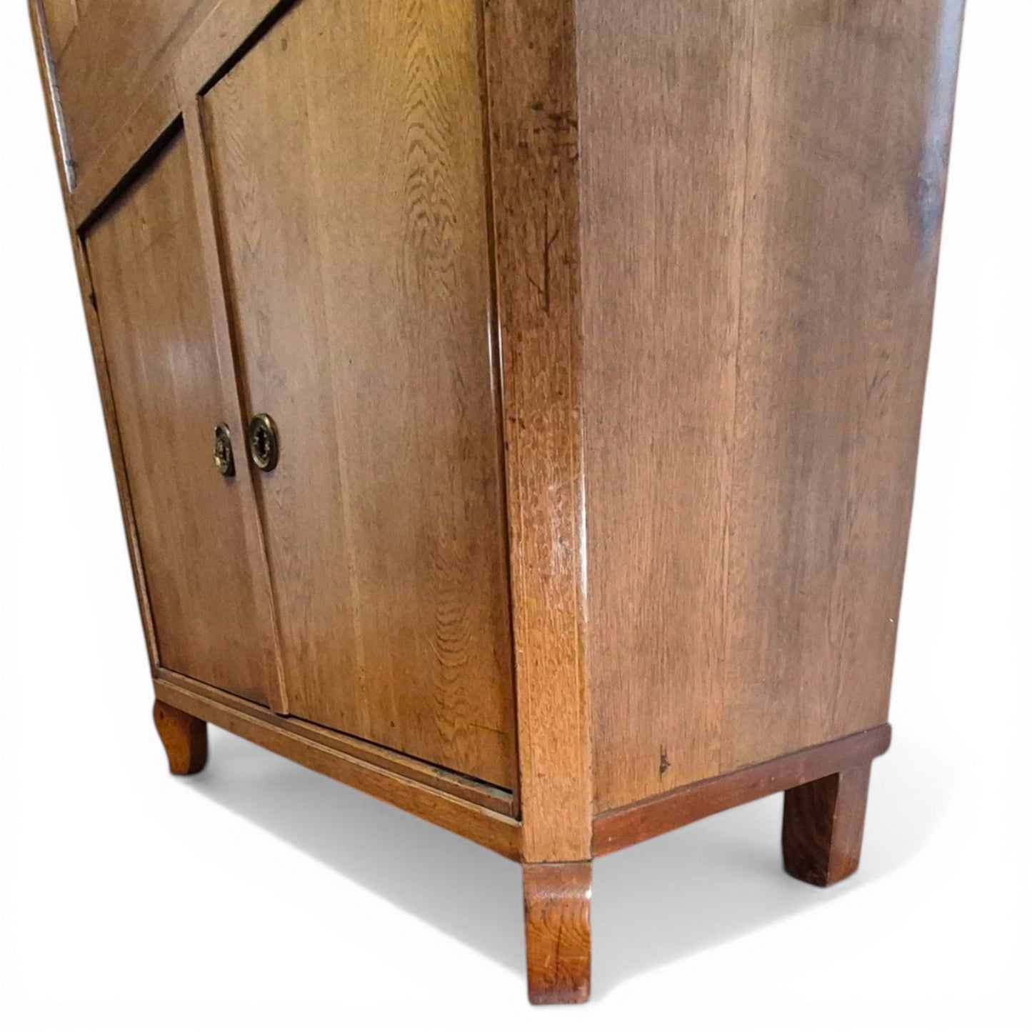 Antique Oak Fall Front Bureau Desk c1900 | Secretary Writing Cabinet