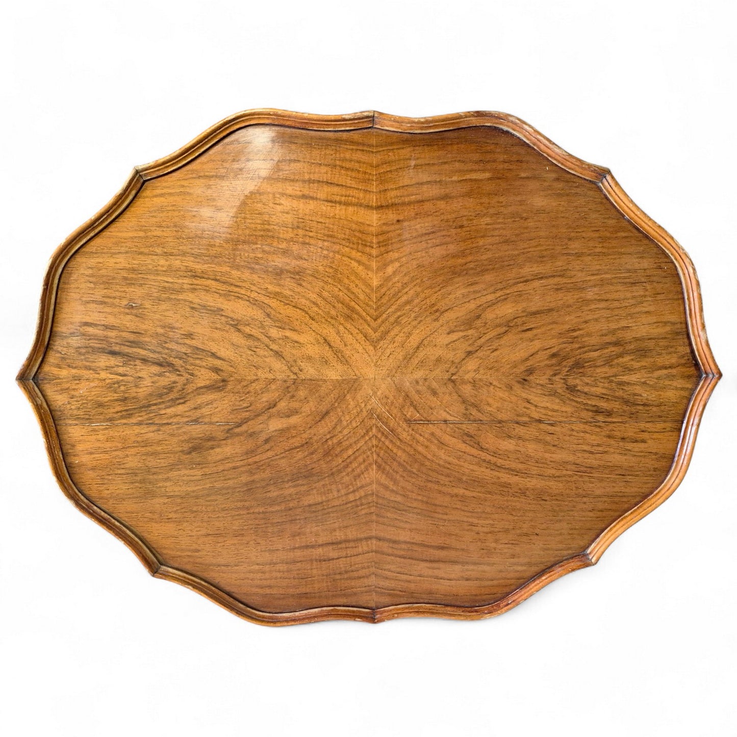 Antique burr walnut living room table – mid-century elegance and craftsmanship