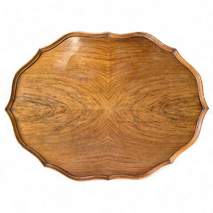 Antique burr walnut living room table – mid-century elegance and craftsmanship