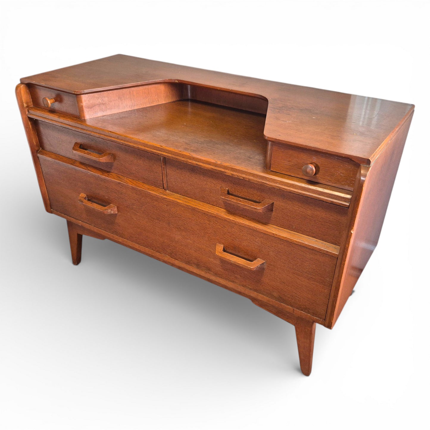 Vintage G Plan Fresco teak dressing table mid century modern storage unit