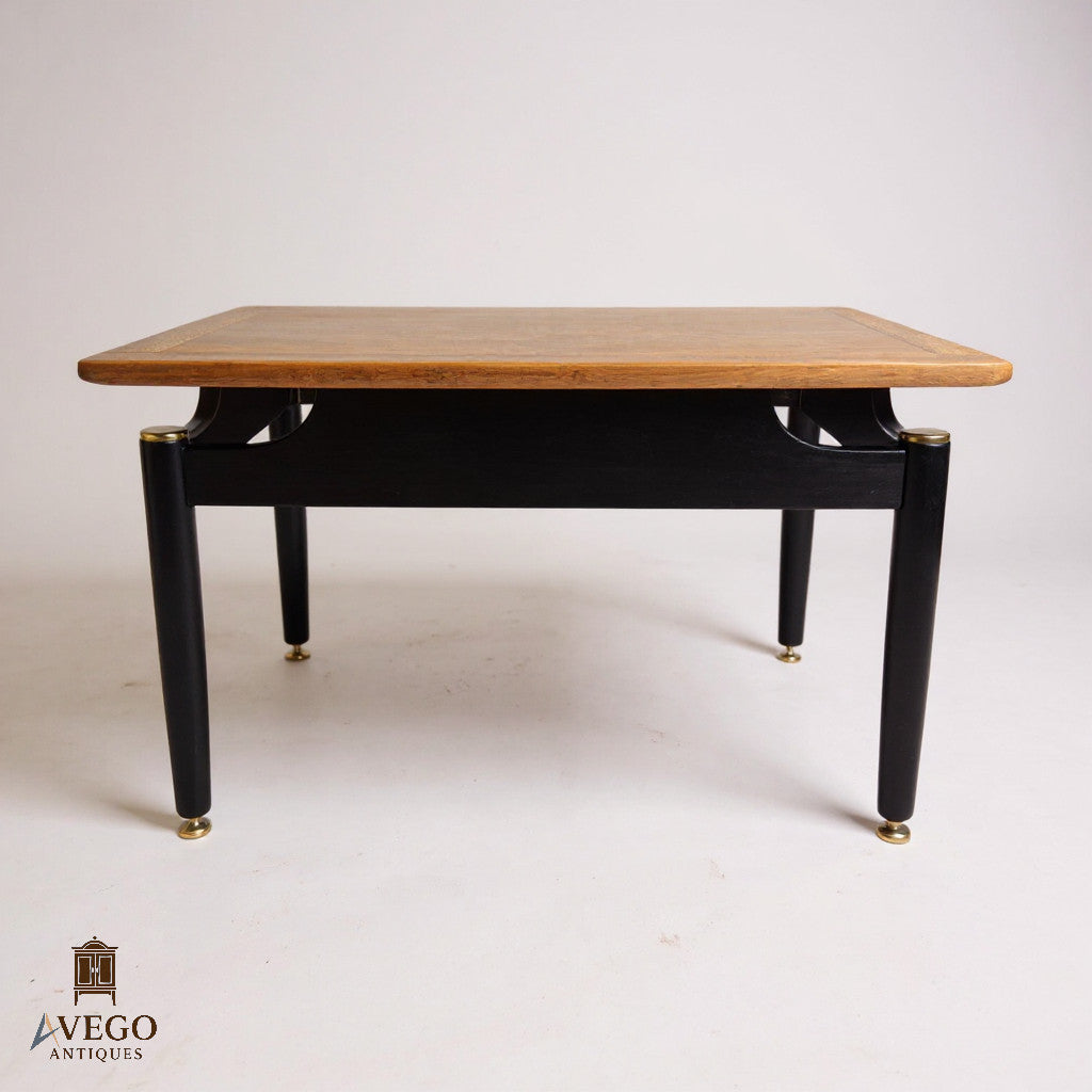 G Plan Librenza coffee table from the Tola and Black range, front view