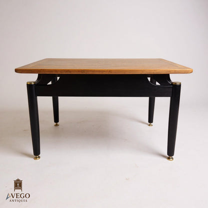 G Plan Librenza coffee table from the Tola and Black range, front view