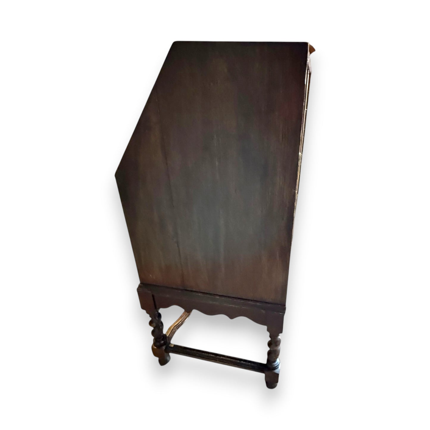 Antique Victorian Jacobean Revival Oak Bureau c.1890–1910