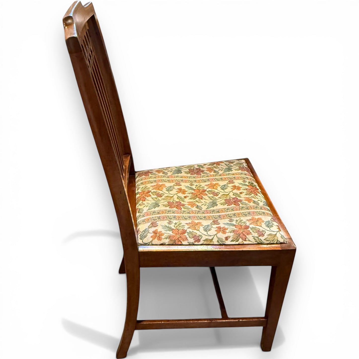 Antique dining chair set Edwardian tapered legs and craftsmanship