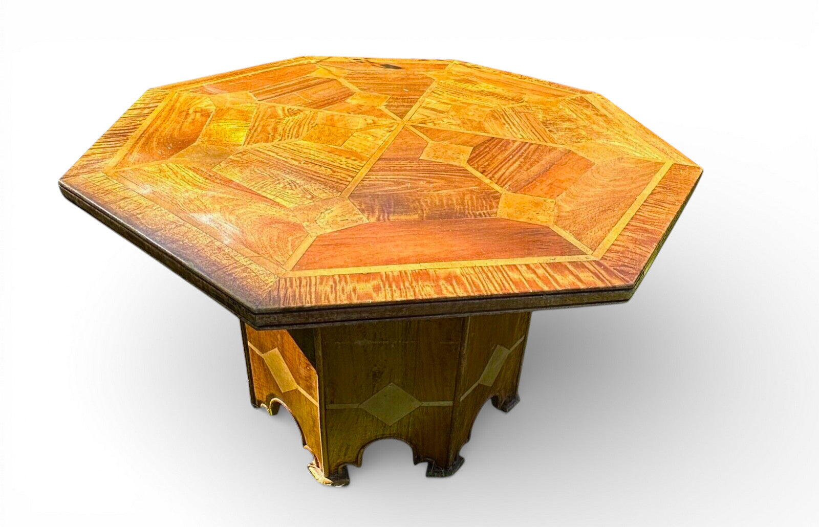 Mid-century Danish walnut dining table