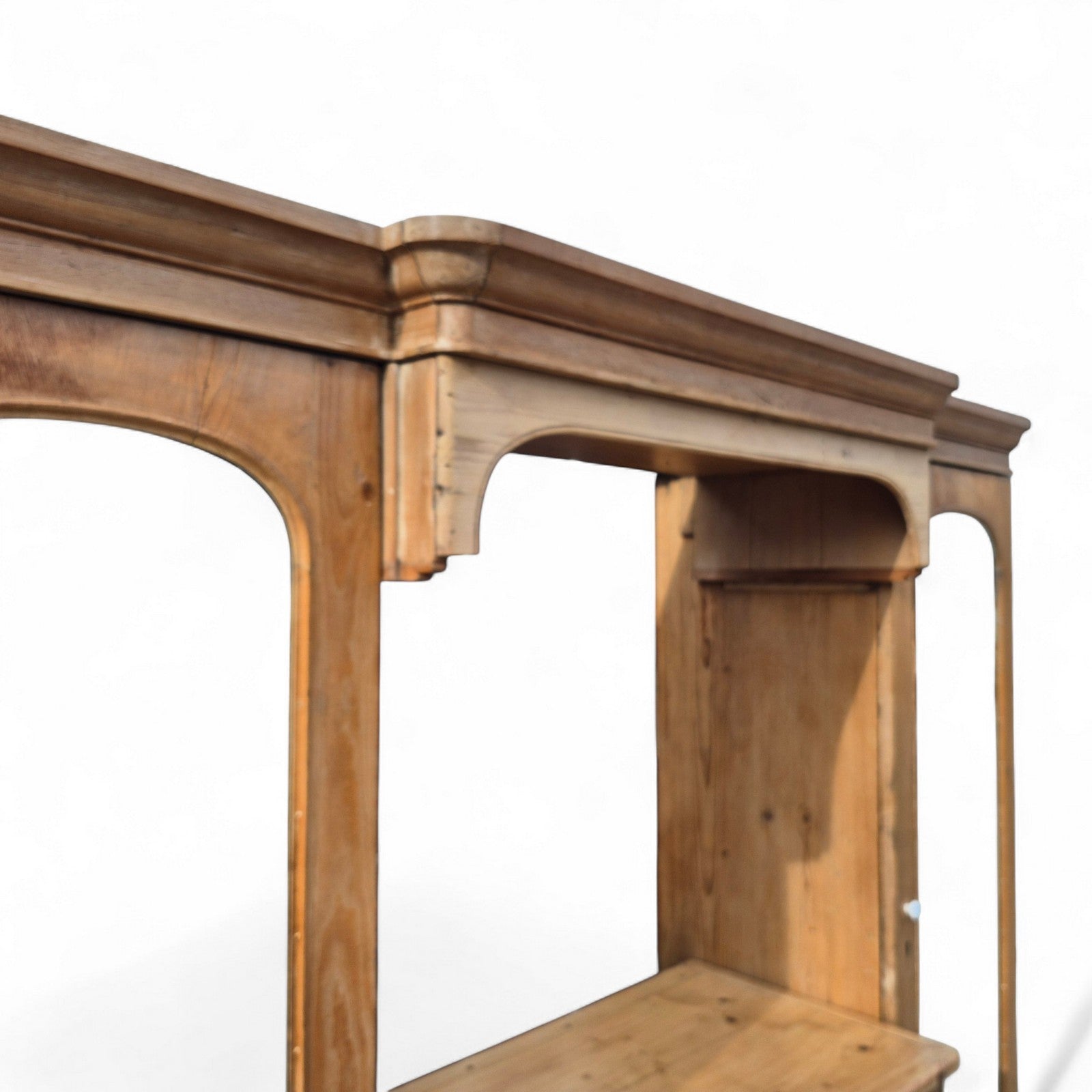 reclaimed victorian pine wardrobe