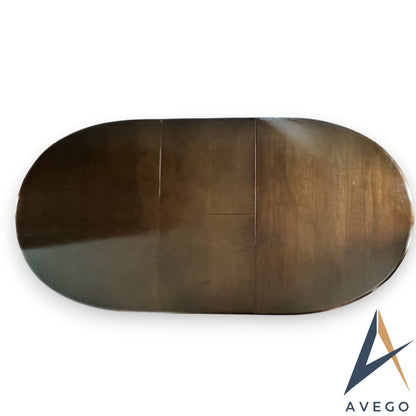 Large Vintage Ercol Draw Leaf Extending Dining Table 7ft