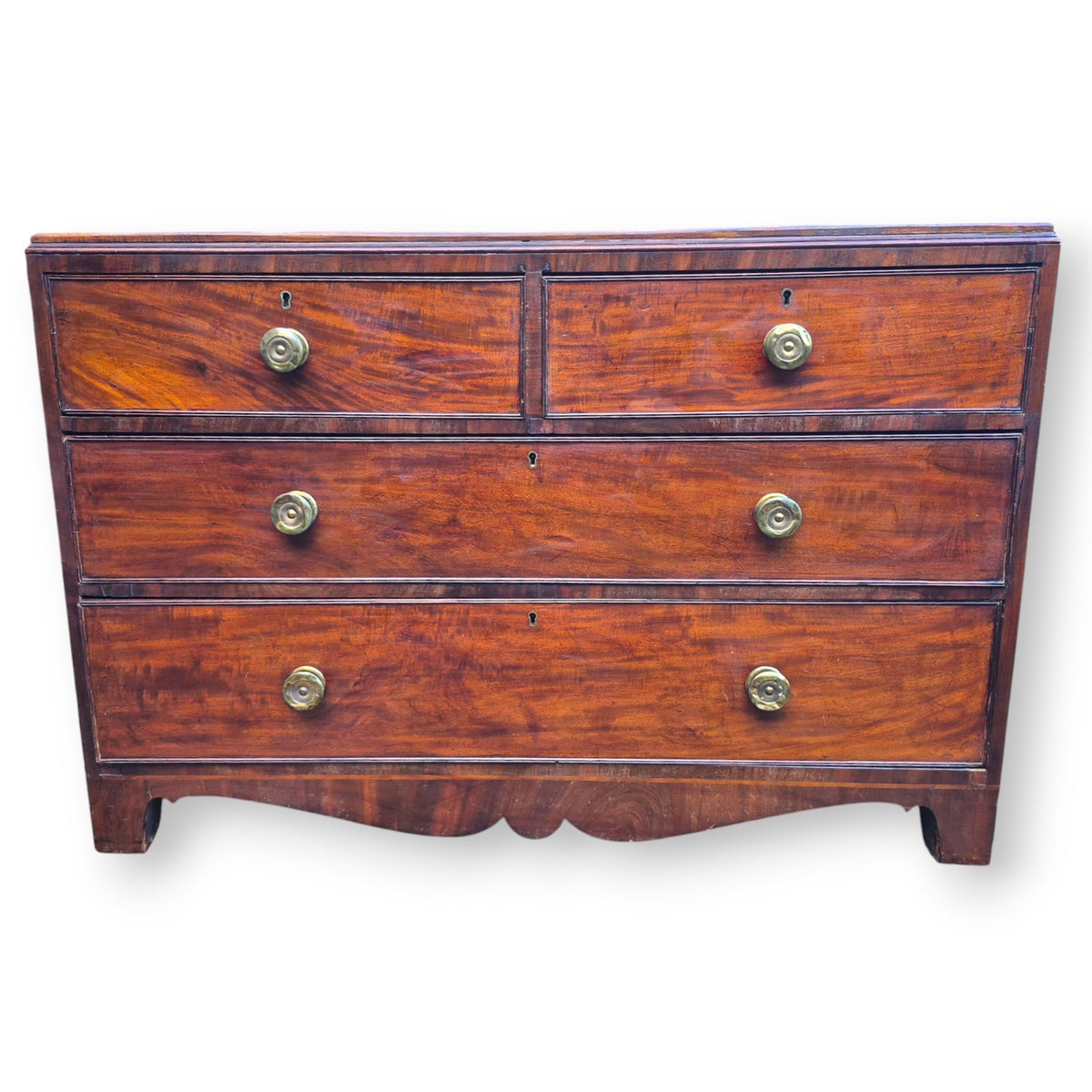 Antique Georgian Mahogany Chest of Drawers c.1800–1820 | Early Regency