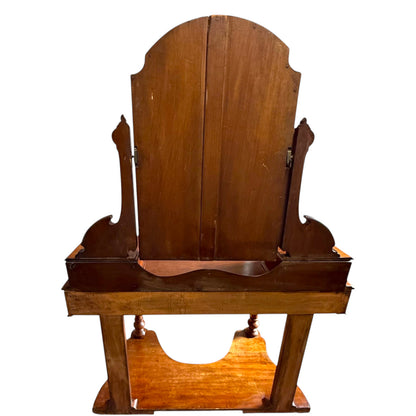 Victorian Mahogany Duchess Dressing Table With Swing Mirror