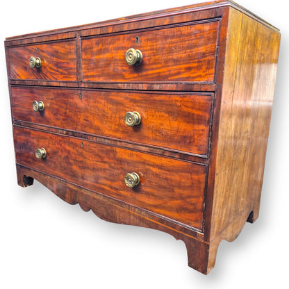 Antique Georgian Mahogany Chest of Drawers c.1800–1820 | Early Regency