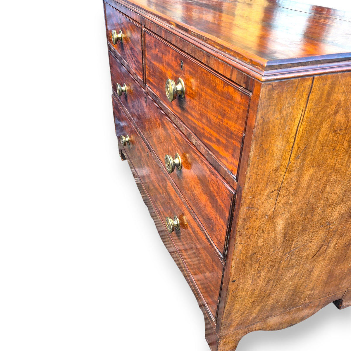 Antique Georgian Mahogany Chest of Drawers c.1800–1820 | Early Regency