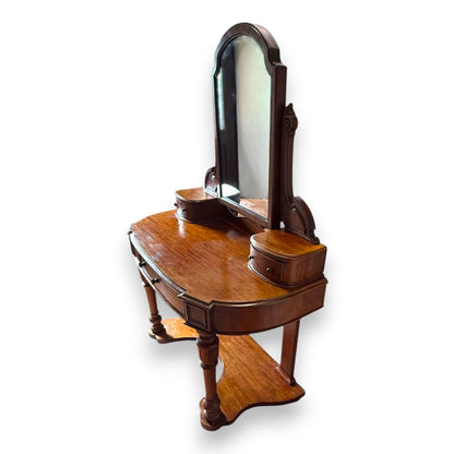 Victorian Mahogany Duchess Dressing Table With Swing Mirror