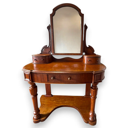 Victorian Mahogany Duchess Dressing Table With Swing Mirror