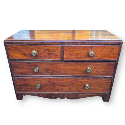 Antique Georgian Mahogany Chest of Drawers c.1800–1820 | Early Regency