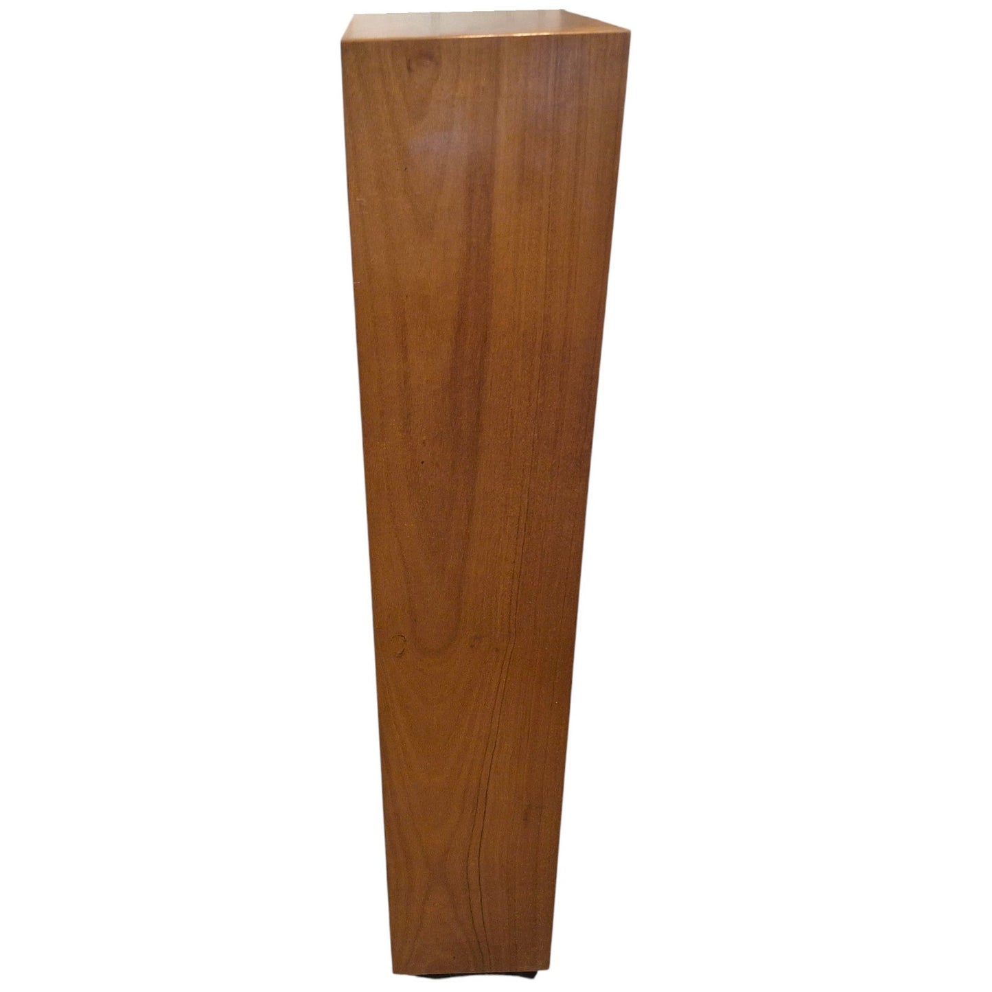Vintage Mid-Century Teak Bookcase with Sliding Glass Doors