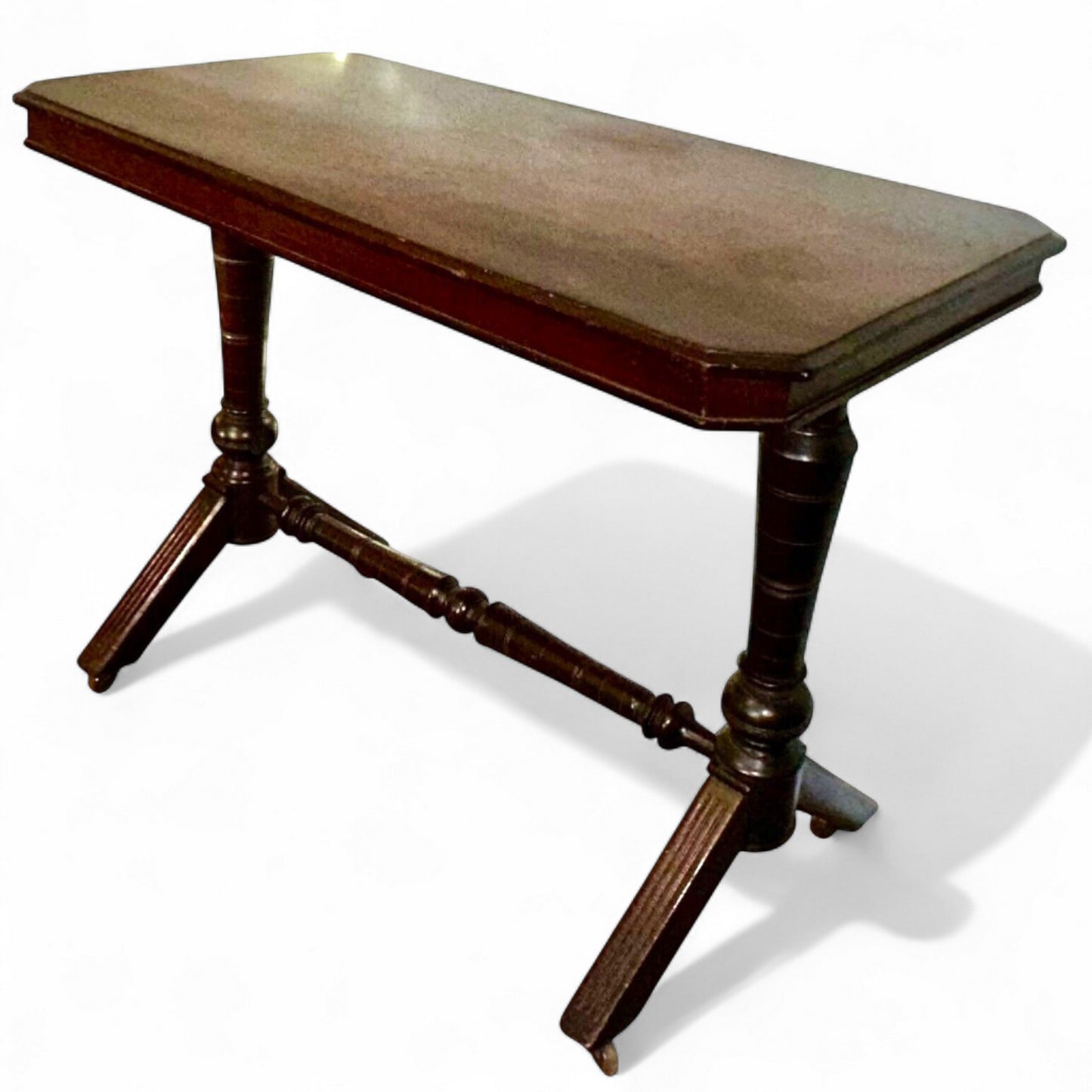 Antique Late Victorian Mahogany Occasional Table / Hall Table / Sofa Lamp Table