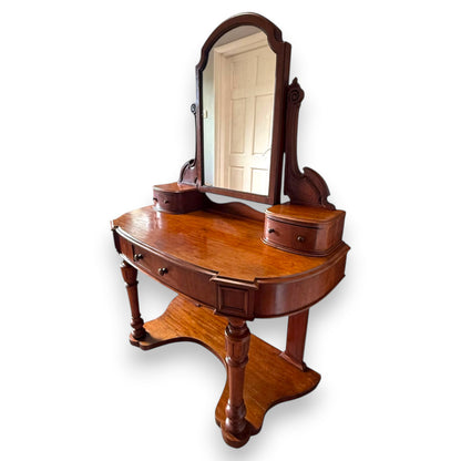 Victorian Mahogany Duchess Dressing Table With Swing Mirror