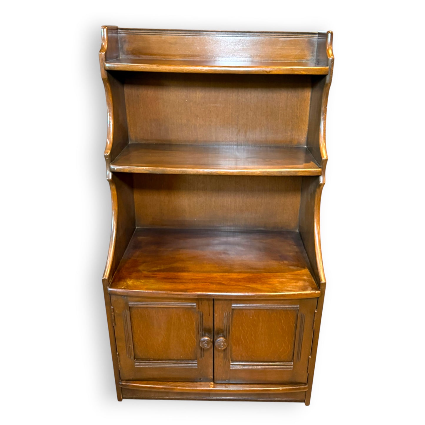 Ercol Waterfall Bookcase Cabinet