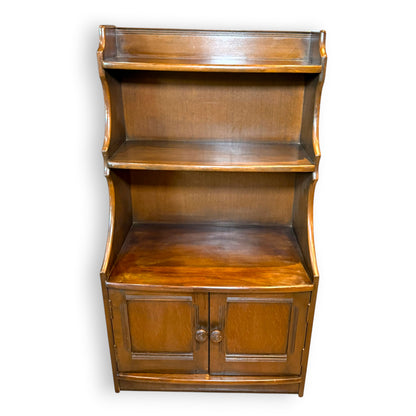 Ercol Waterfall Bookcase Cabinet