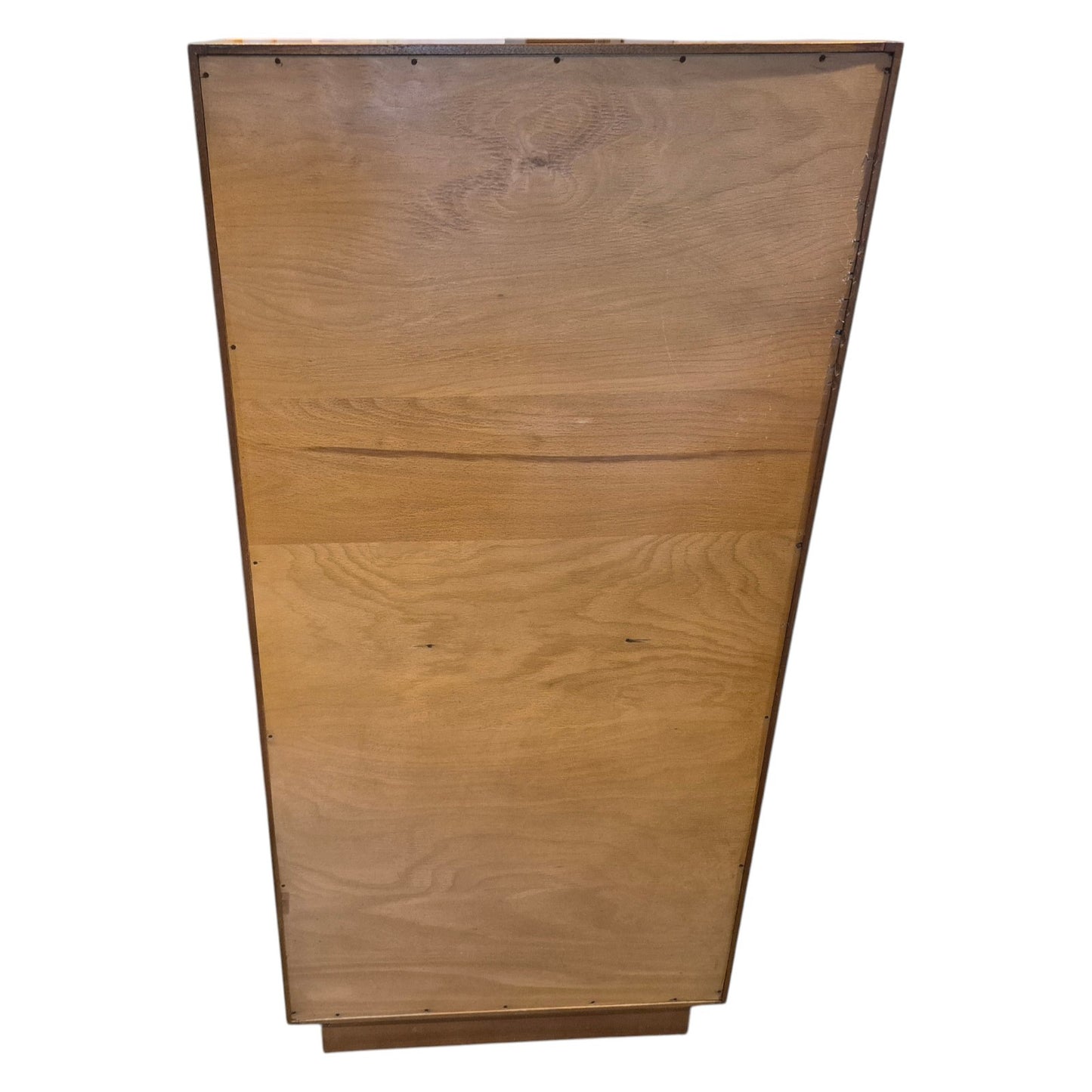 Vintage Mid-Century Teak Bookcase with Sliding Glass Doors