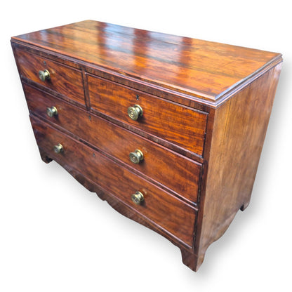Antique Georgian Mahogany Chest of Drawers c.1800–1820 | Early Regency